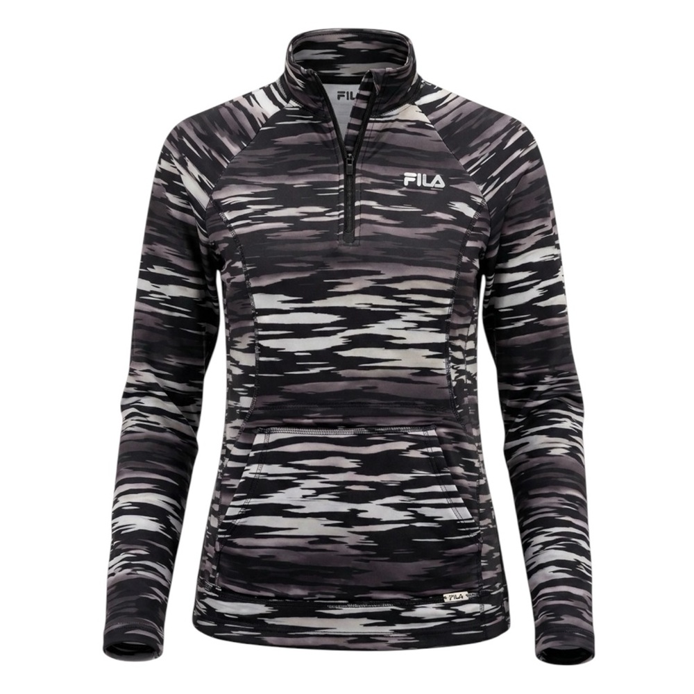FILA Sport Quarter-Zip Pullover Top – Women’s Medium